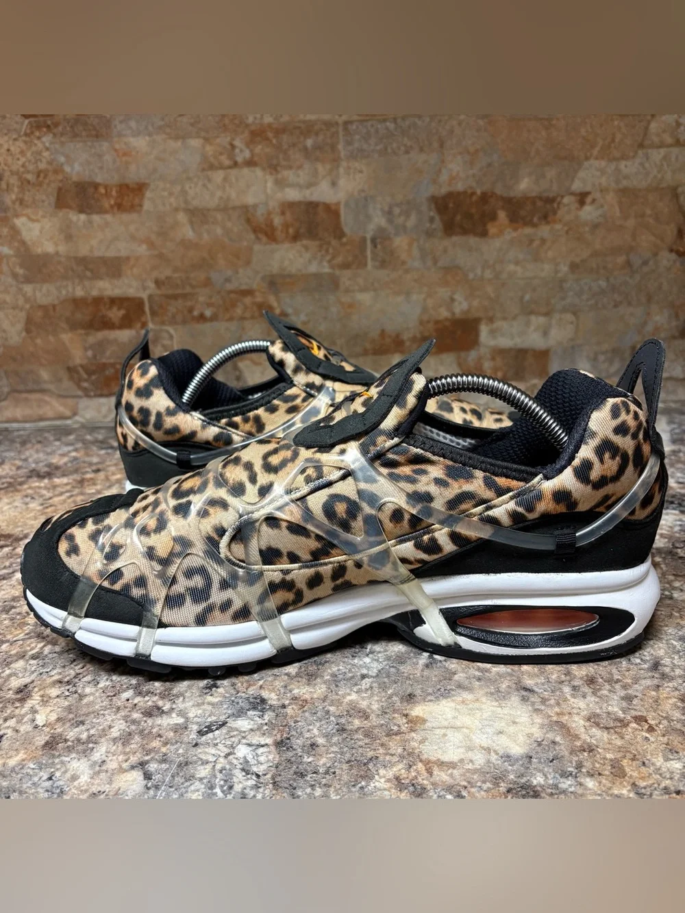 Nike Air Kukini Leopard Print Men's Slip-On Sneakers Size 12